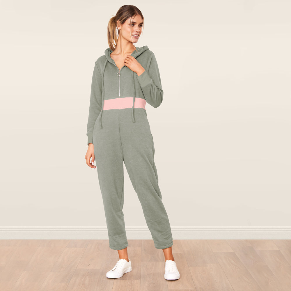 Jackie Jumpsuit (Khaki)