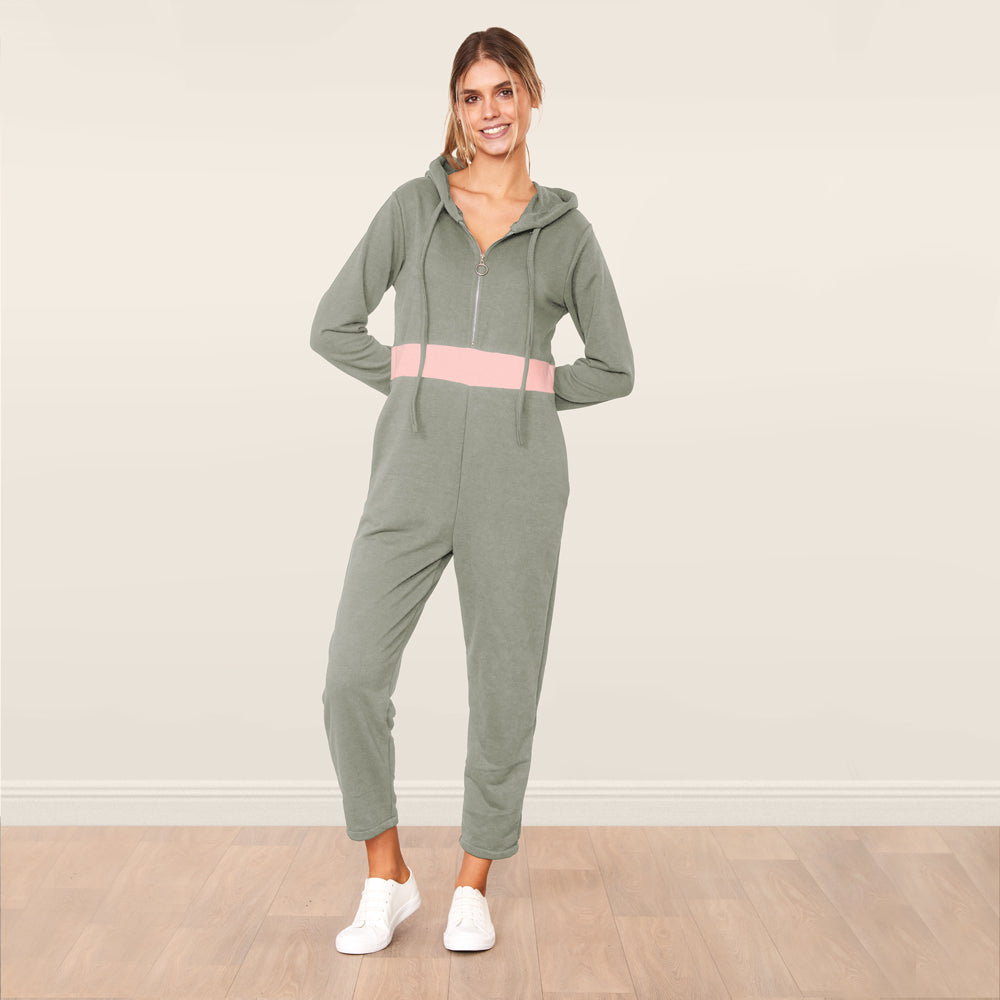 Jackie Jumpsuit (Khaki)