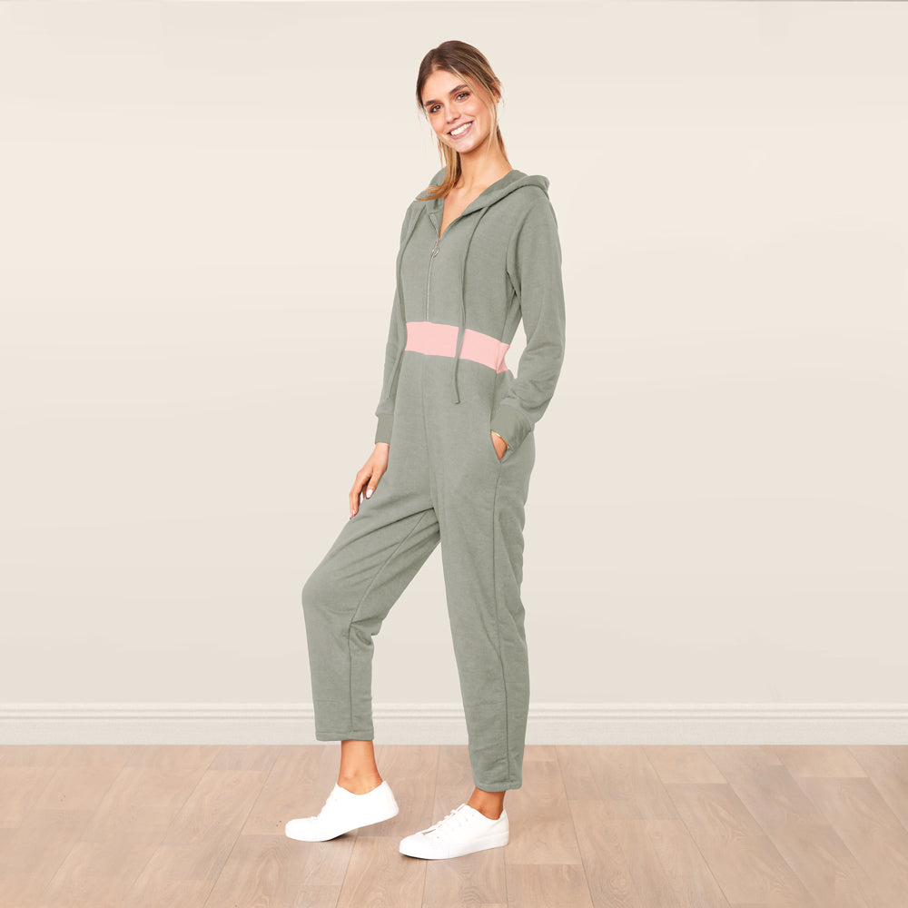 Jackie Jumpsuit (Khaki)