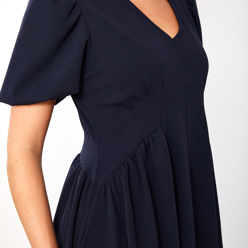 Nicole Dress (Navy)