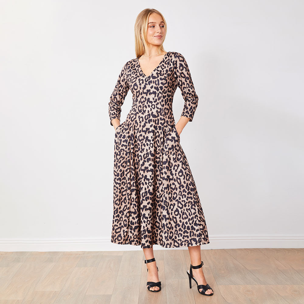 Carter Dress (Leopard)