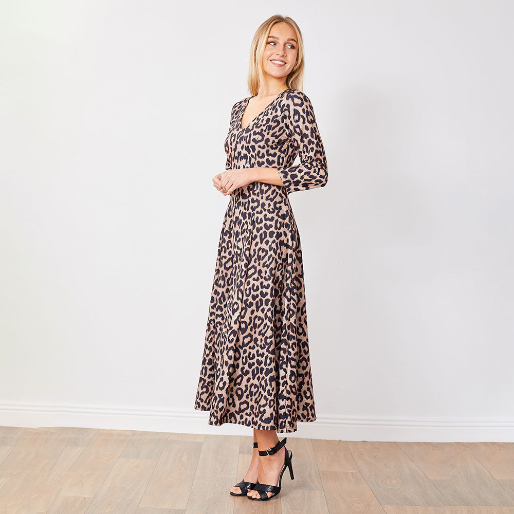 Carter Dress (Leopard)