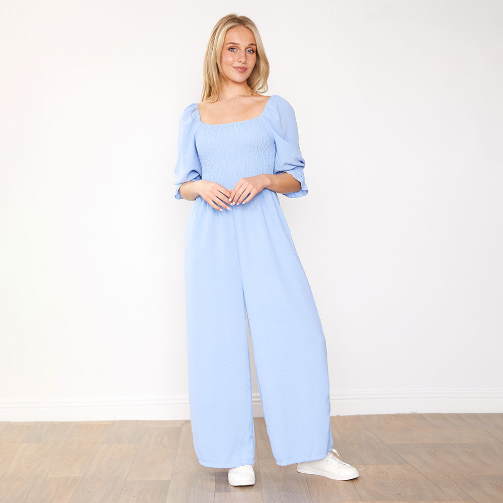 Athena Jumpsuit (Blue)