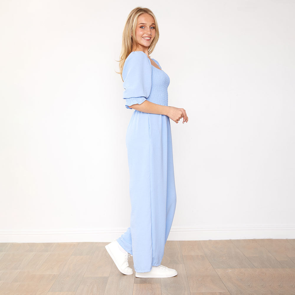 Athena Jumpsuit (Blue)