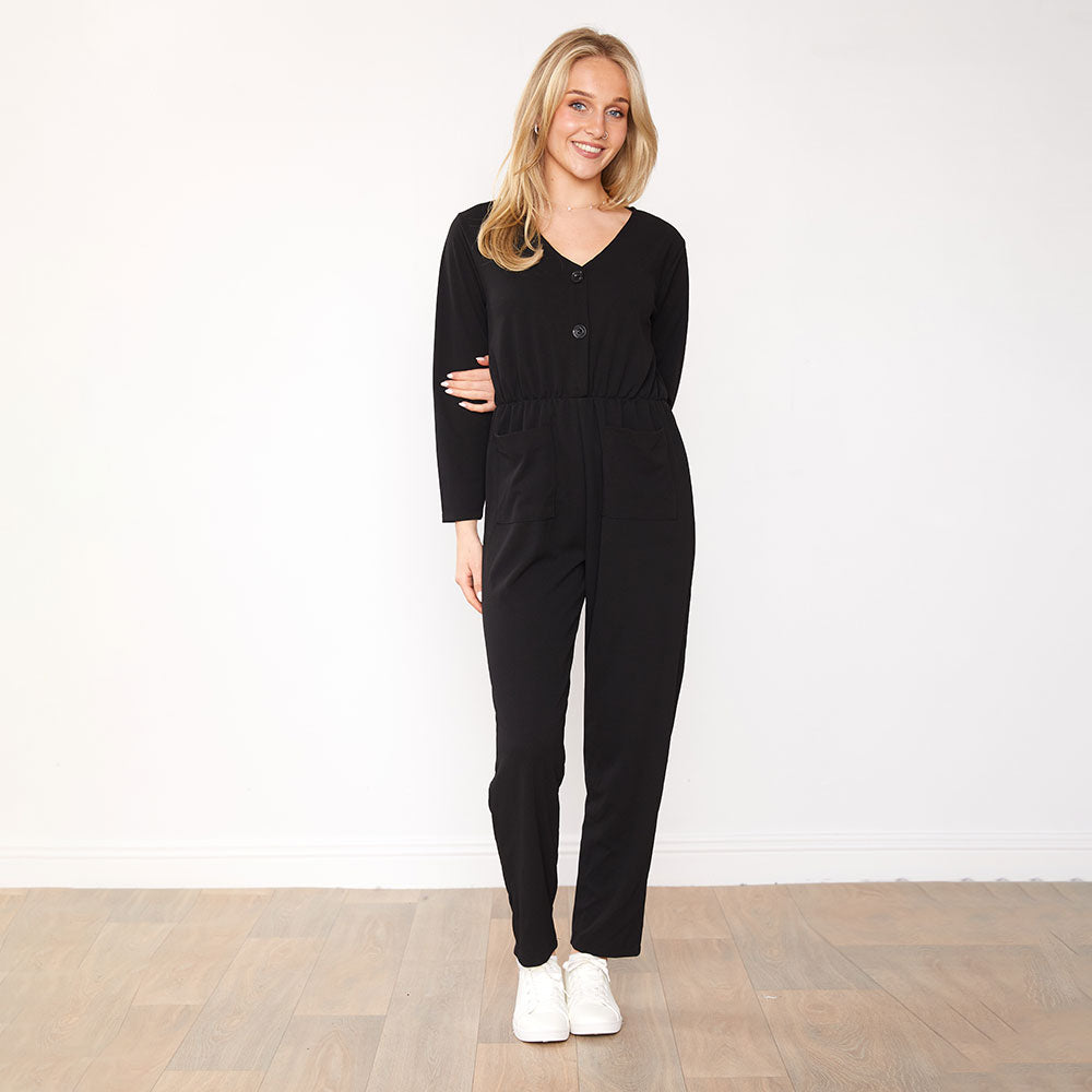 Alma Jumpsuit (Black)