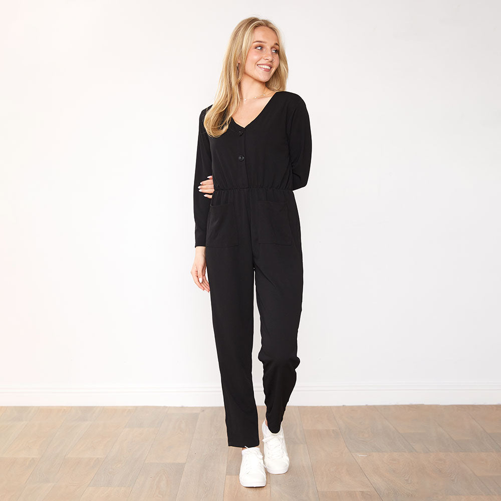 Alma Jumpsuit (Black)