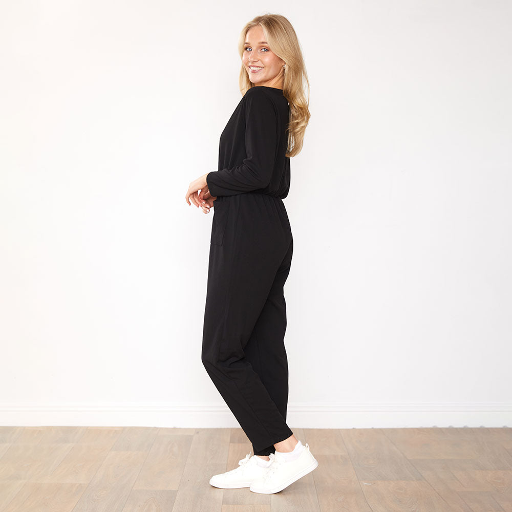 Alma Jumpsuit (Black)