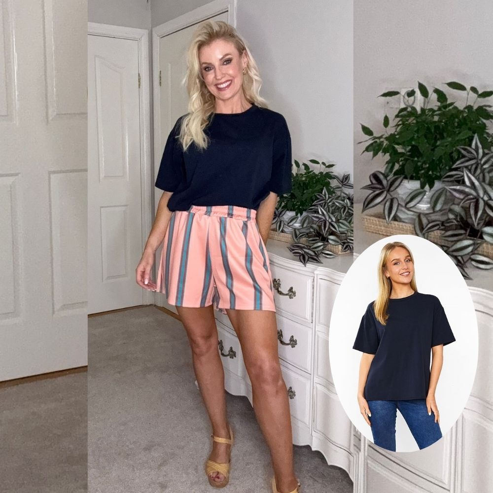 Elle Top (Navy)