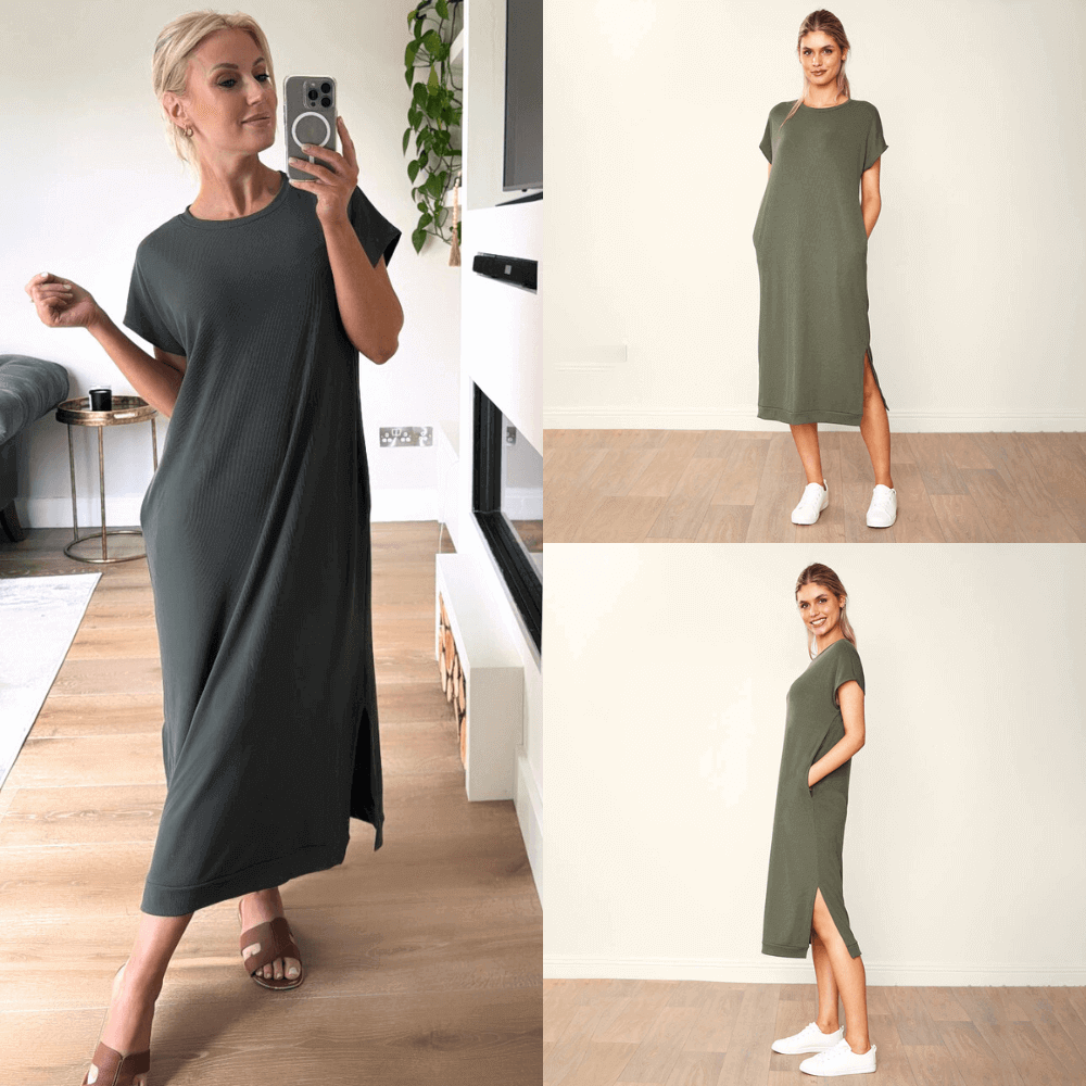 Bree Dress (Khaki)