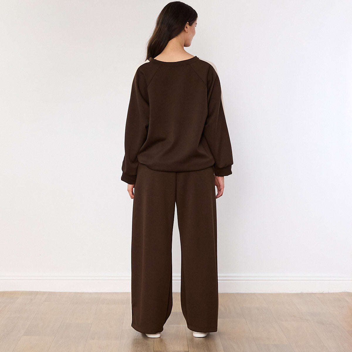 Chelsea Stripe Co-ord (Brown)