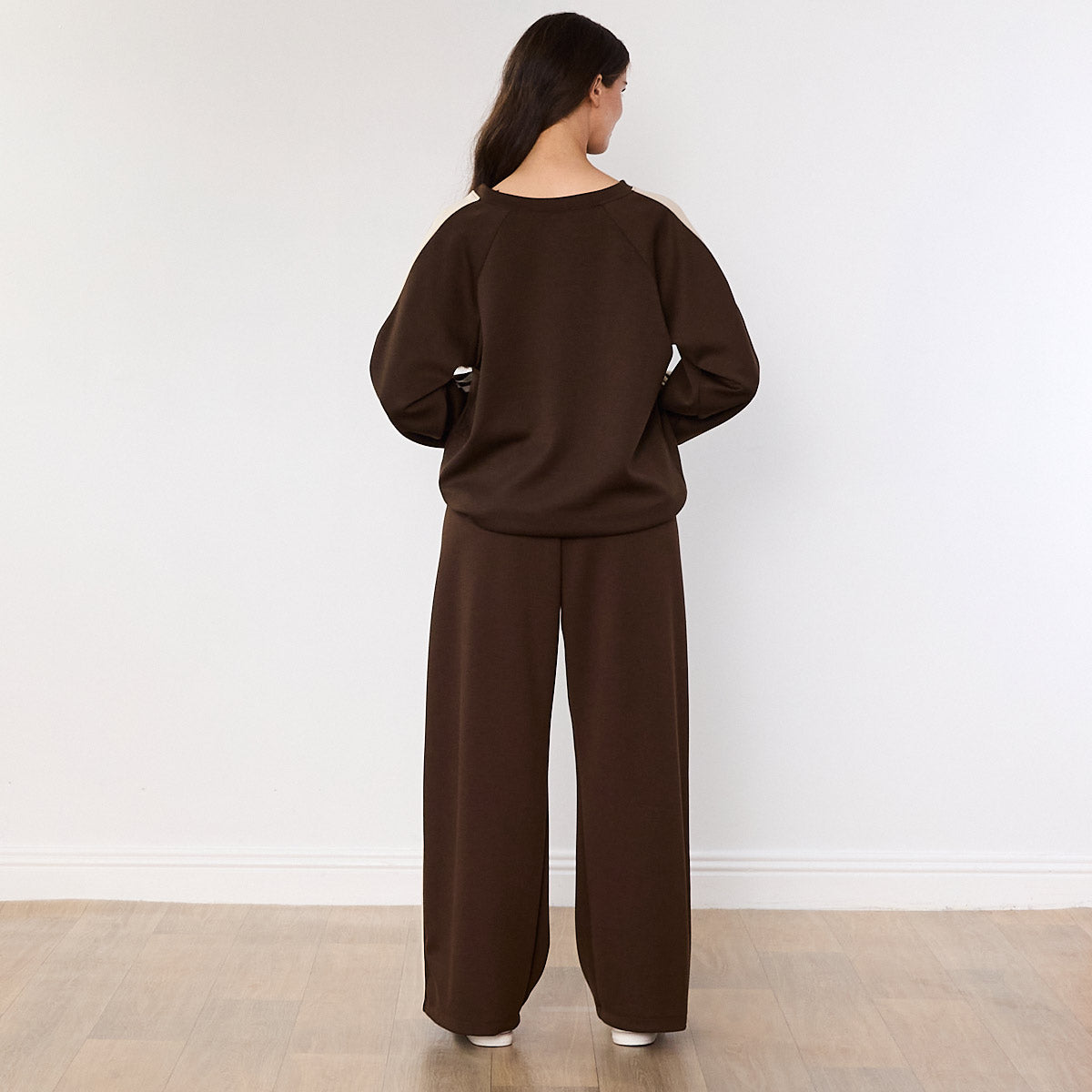 Chelsea Stripe Co-ord (Brown)