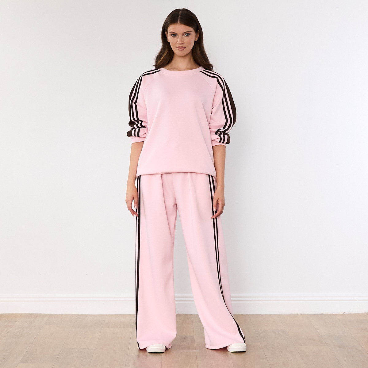 Chelsea Stripe Co-ord (Pink)