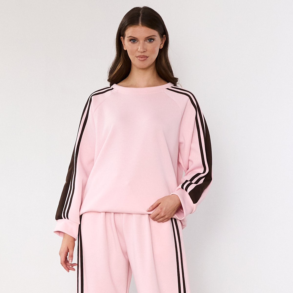 Chelsea Stripe Co-ord (Pink)
