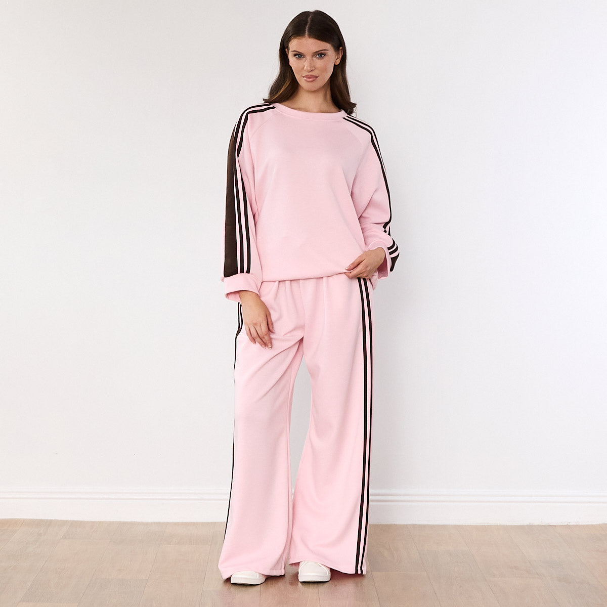 Chelsea Stripe Co-ord (Pink)