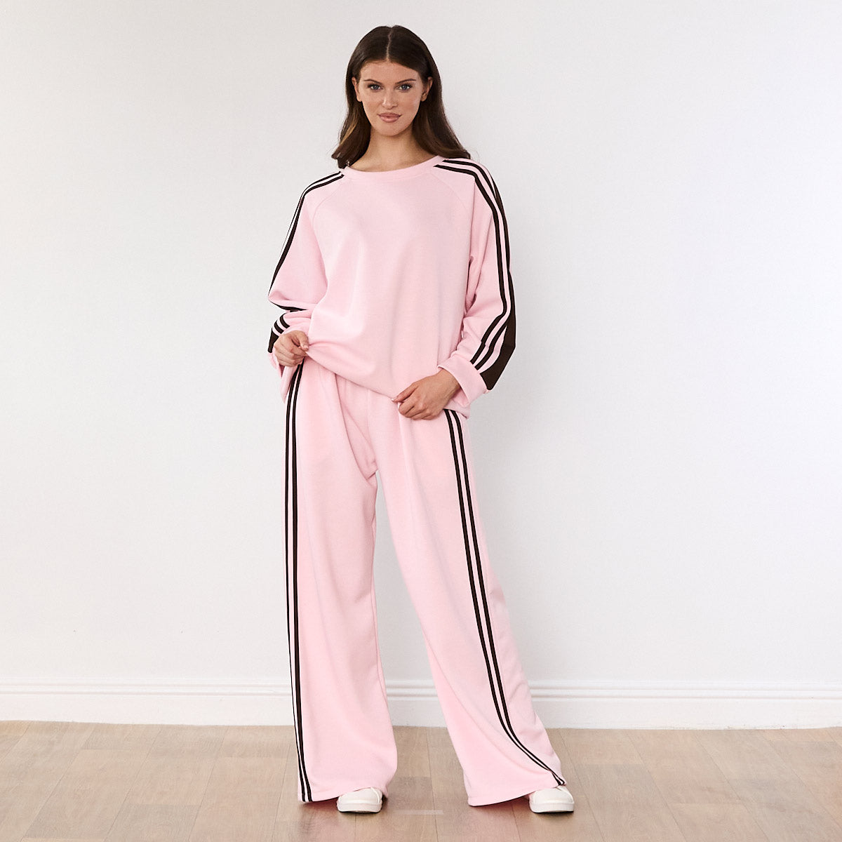 Chelsea Stripe Co-ord (Pink)