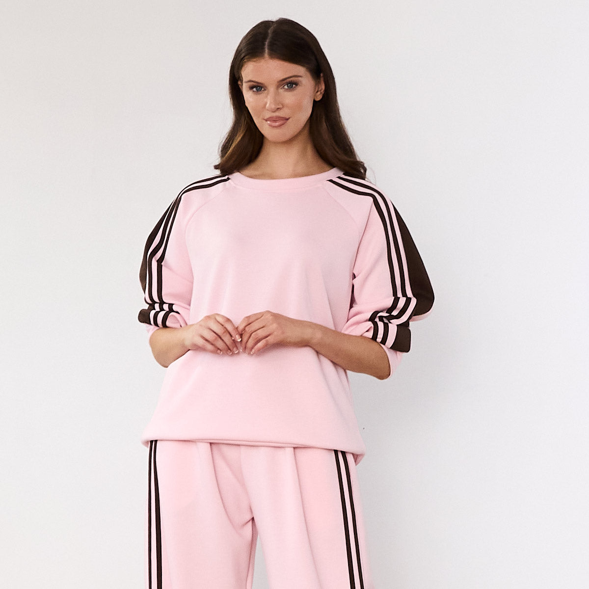 Chelsea Stripe Co-ord (Pink)