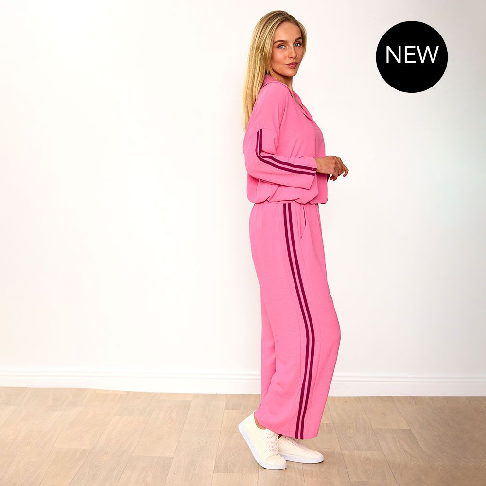 Clara Co-Ord (Pink/Berry)