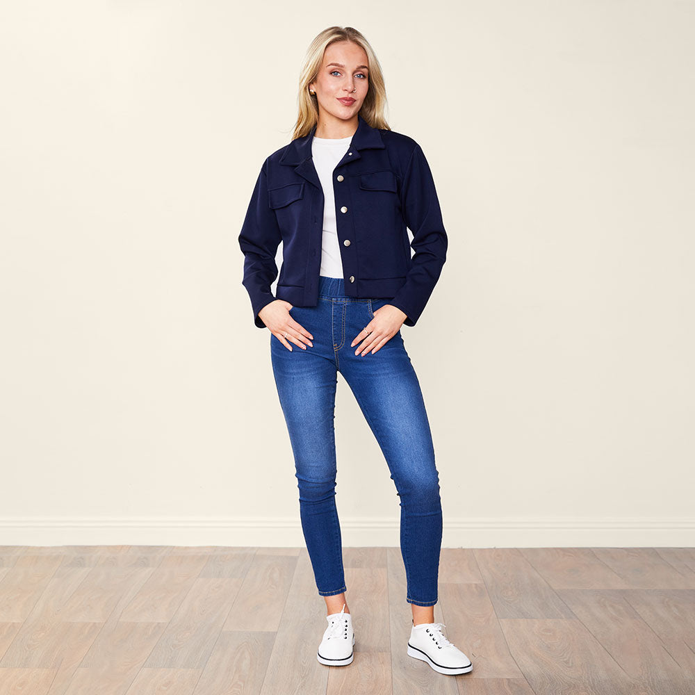 Clifton Jacket (Navy)