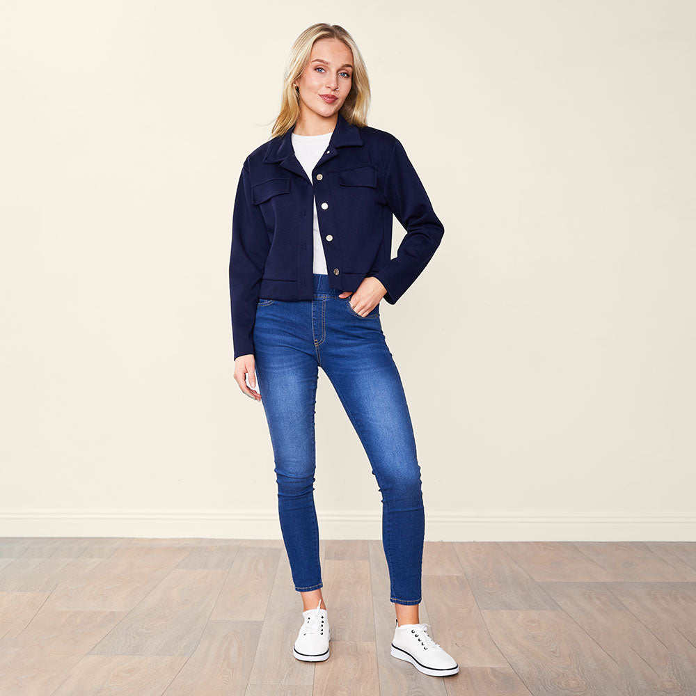 Clifton Jacket (Navy)