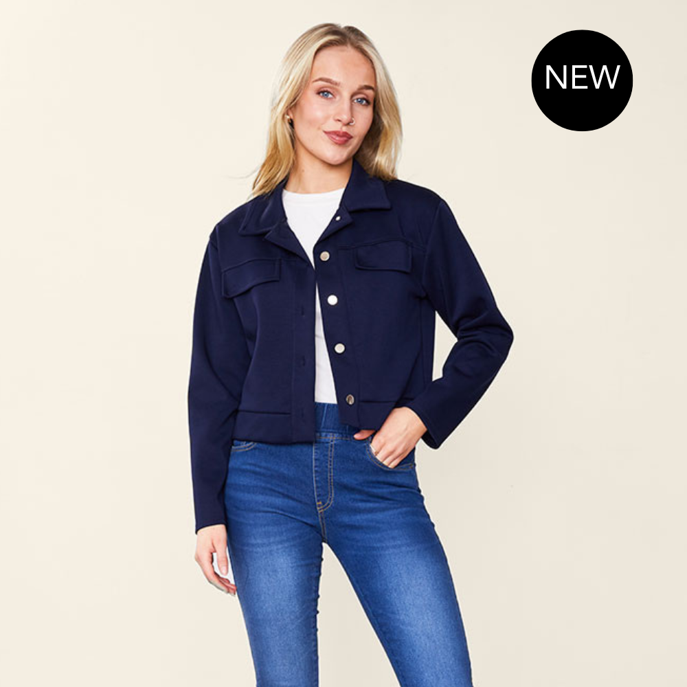 Clifton Jacket (Navy)