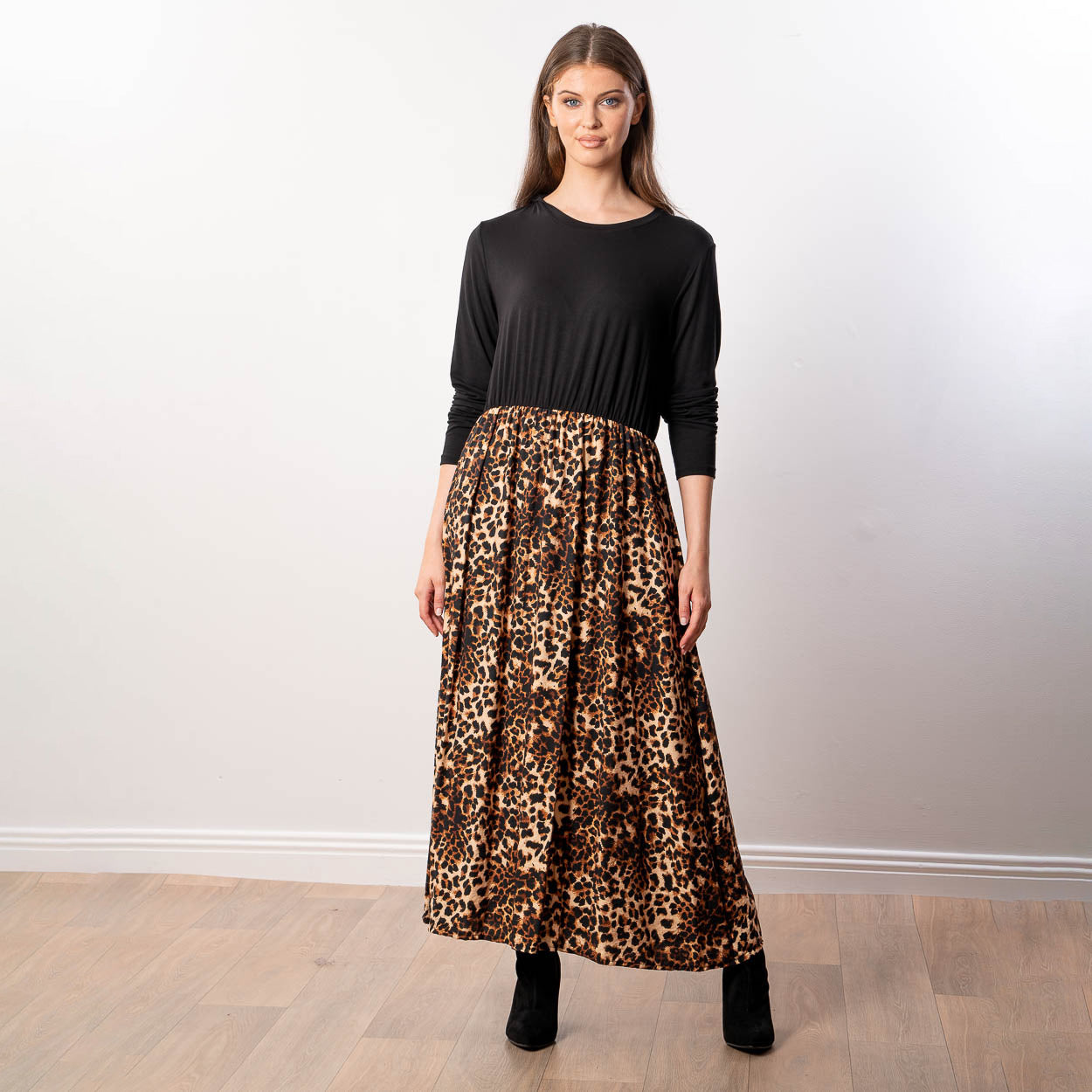 Audrey Dress (Leopard)