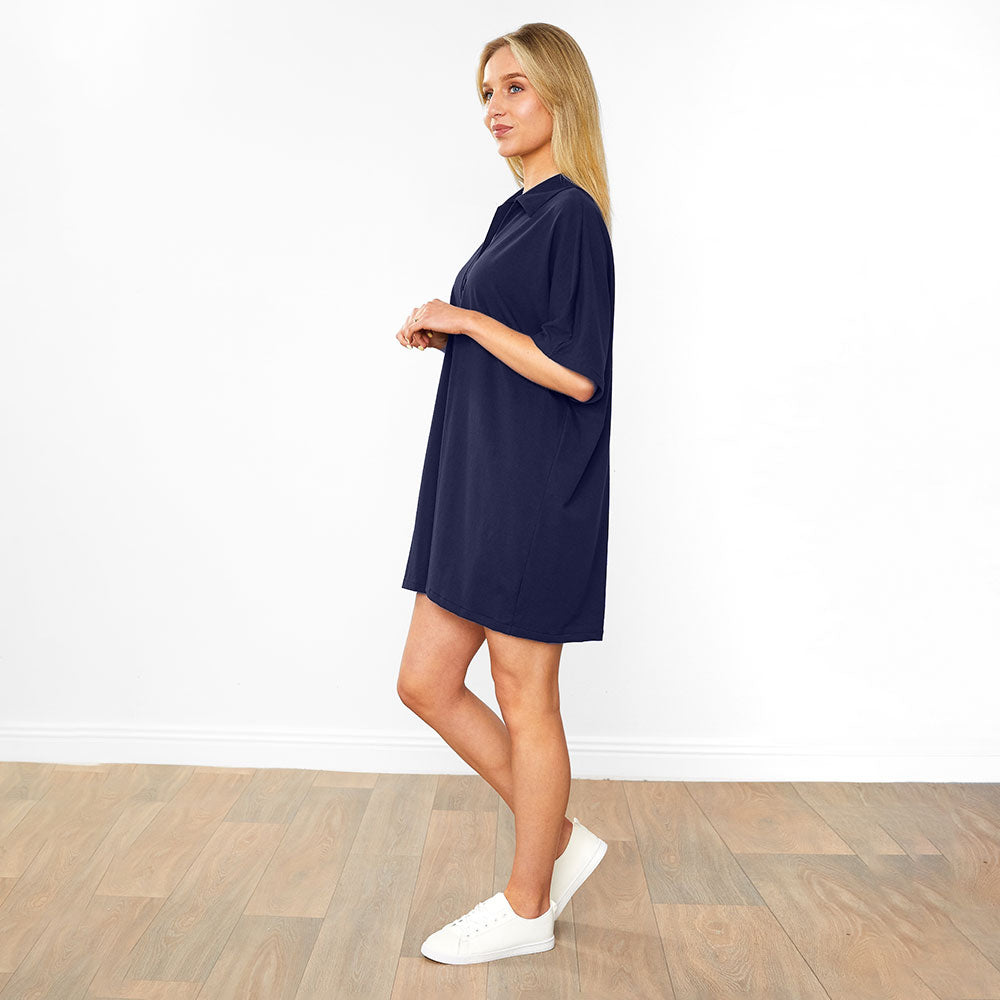 Desi Playsuit (Navy)