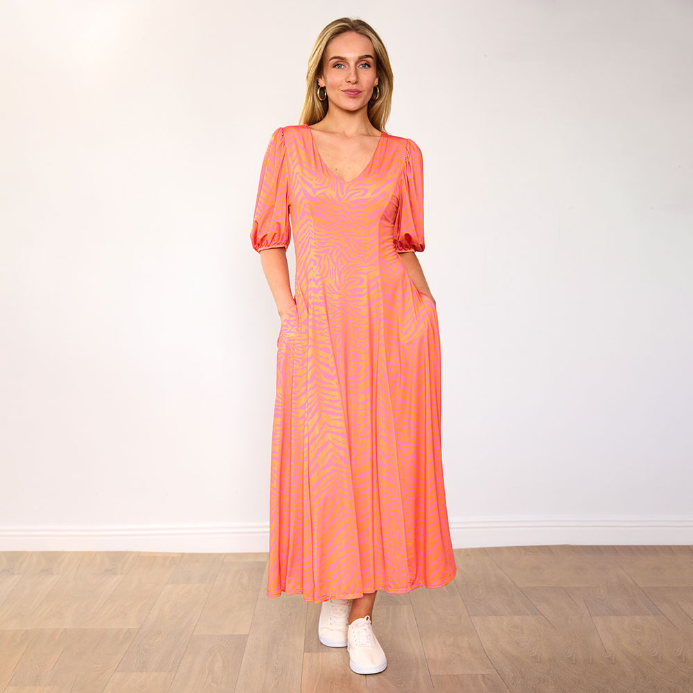 Regina Dress (Orange)
