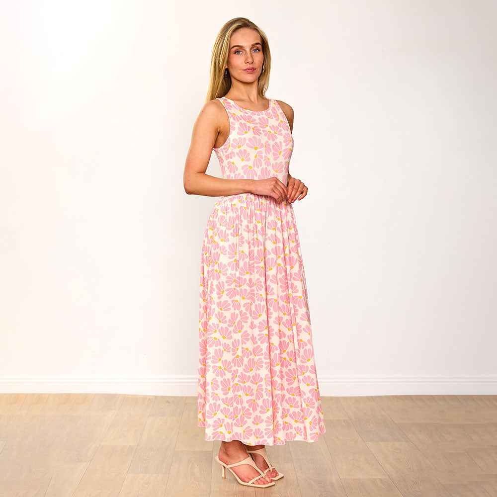 Zara Dress (Pink Petal)