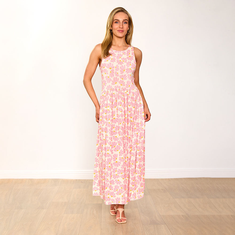 Zara Dress (Pink Petal)