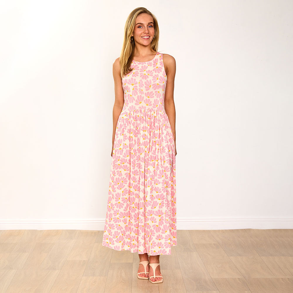 Zara Dress (Pink Petal)