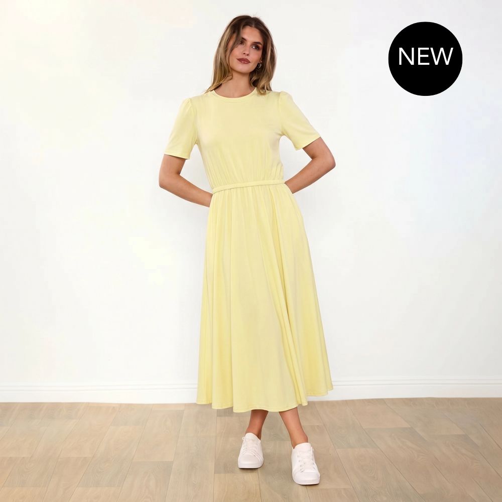 Eilish Dress (Lemon)