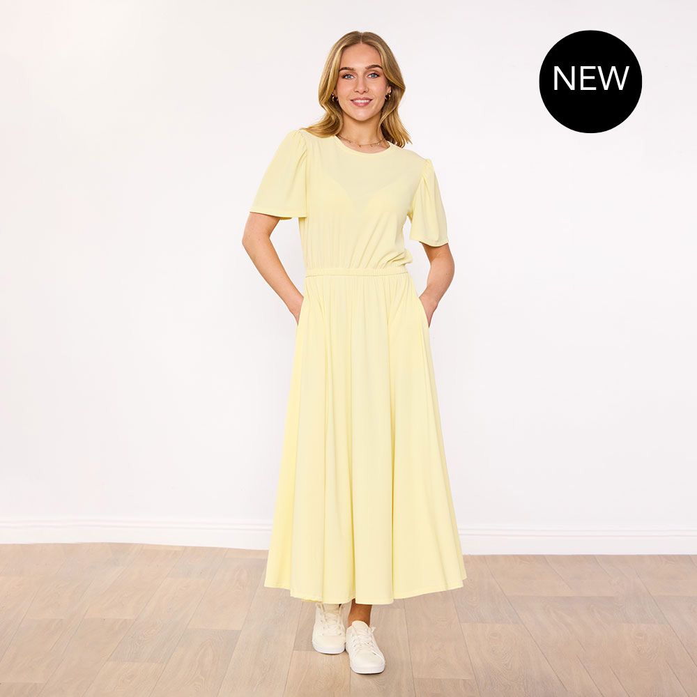 Eilish Dress (Lemon)