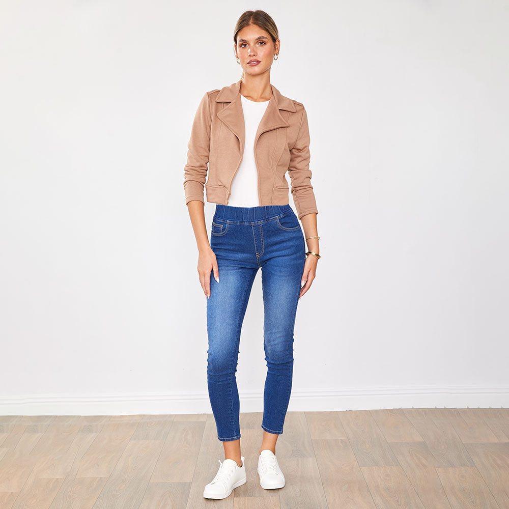 Ella Blazer (Tan)