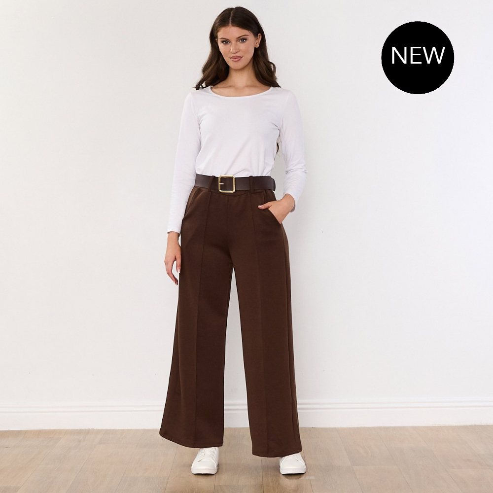 Ellana Trousers (Brown)