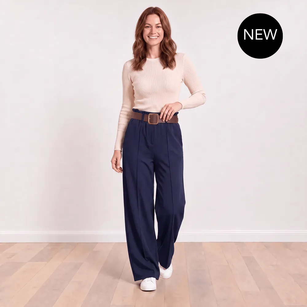Ellana Trousers (Navy)