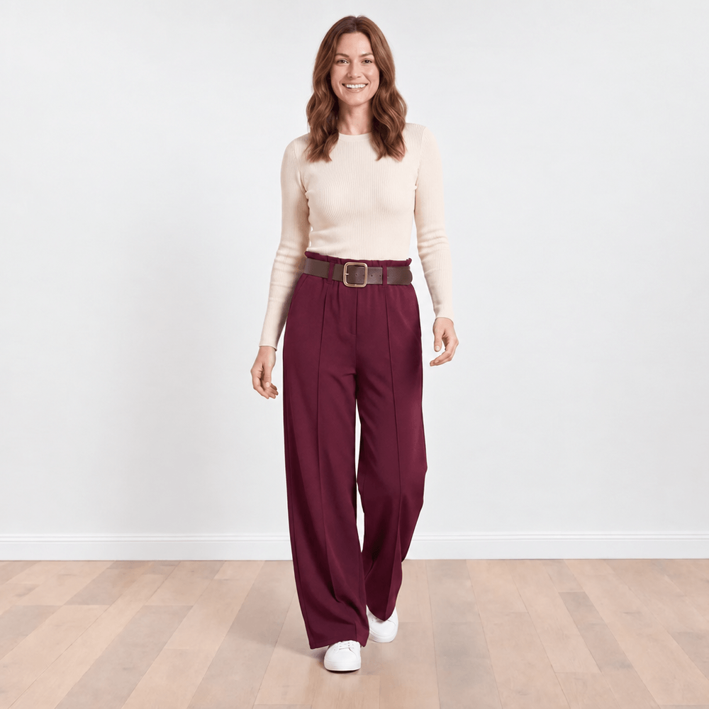 Ellana Trousers (Wine)