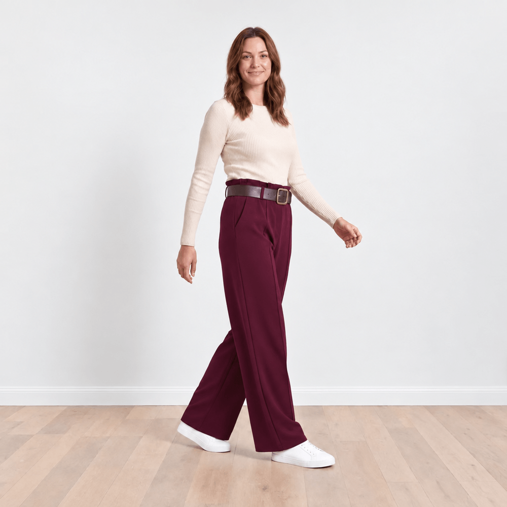 Ellana Trousers (Wine)