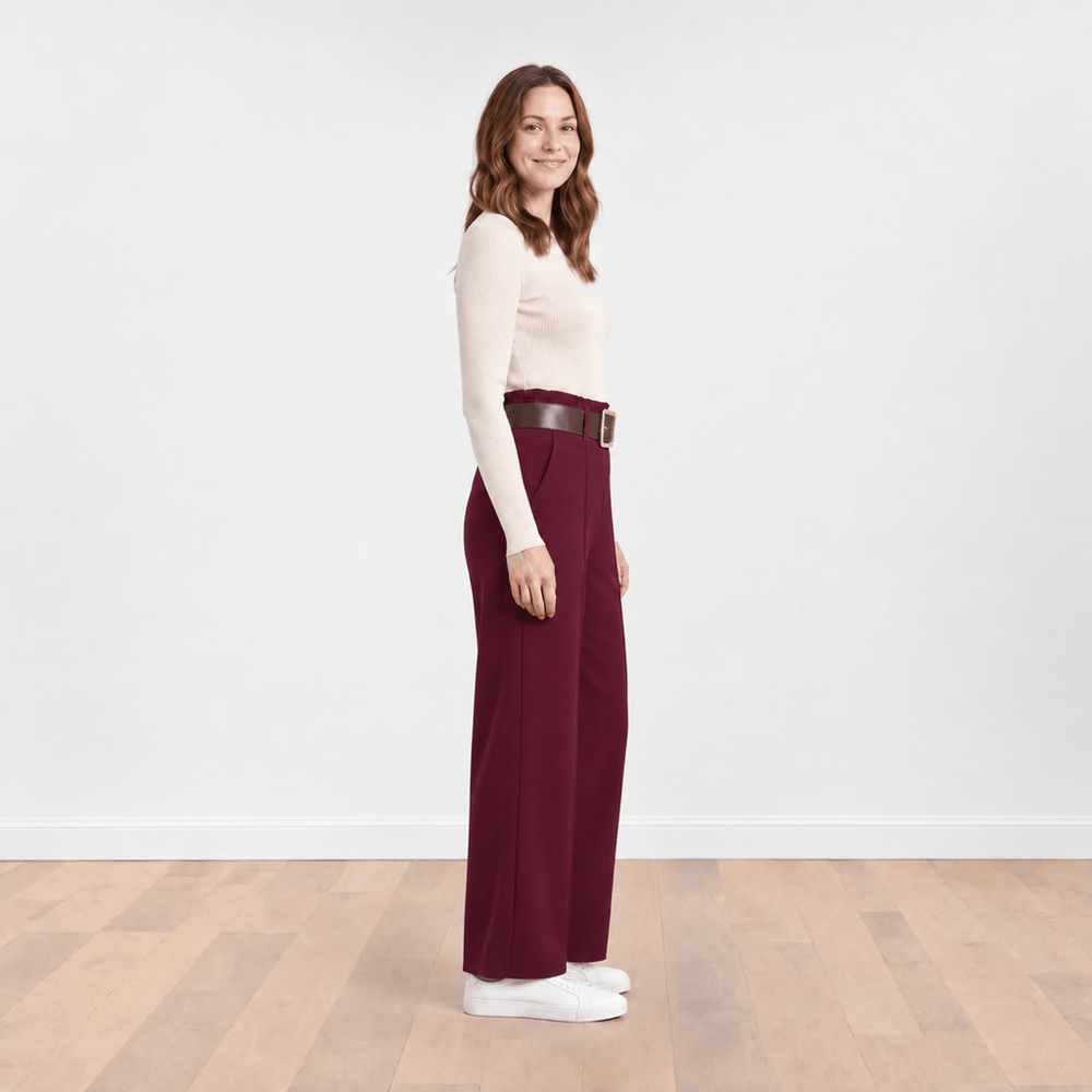 Ellana Trousers (Wine)