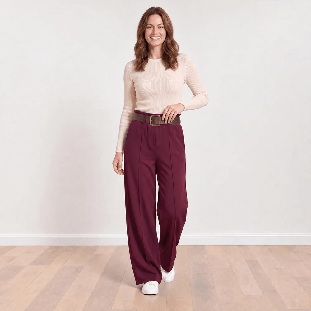 Ellana Trousers (Wine)