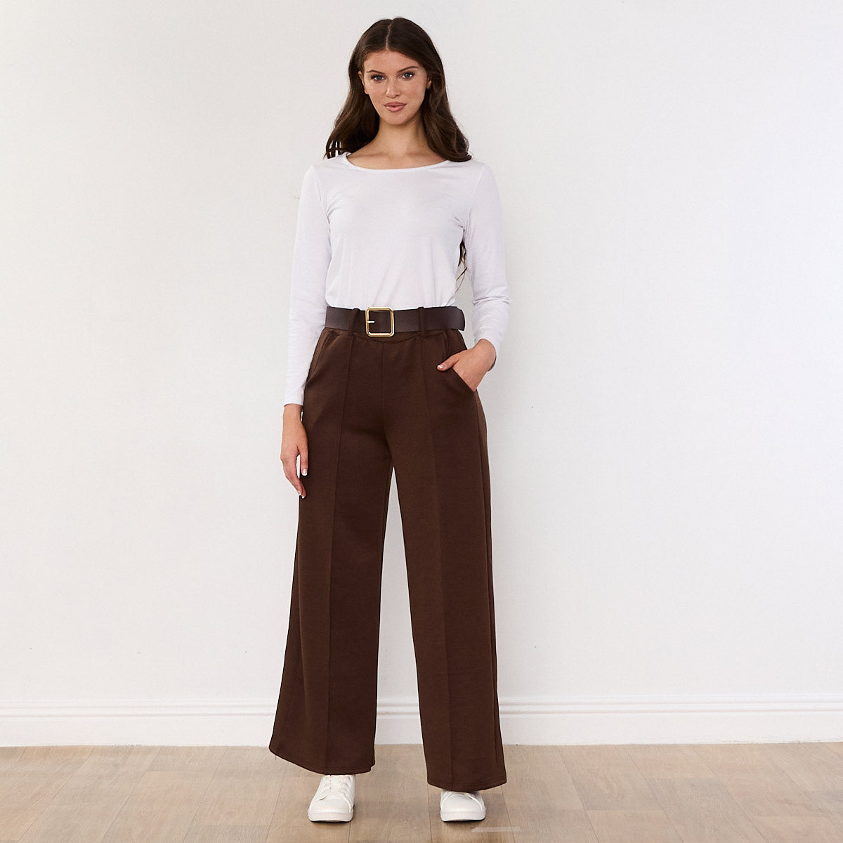 Ellana Trousers (Brown)