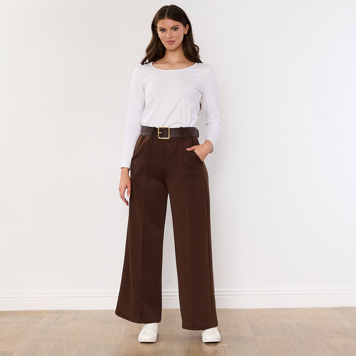 Ellana Trousers (Brown)