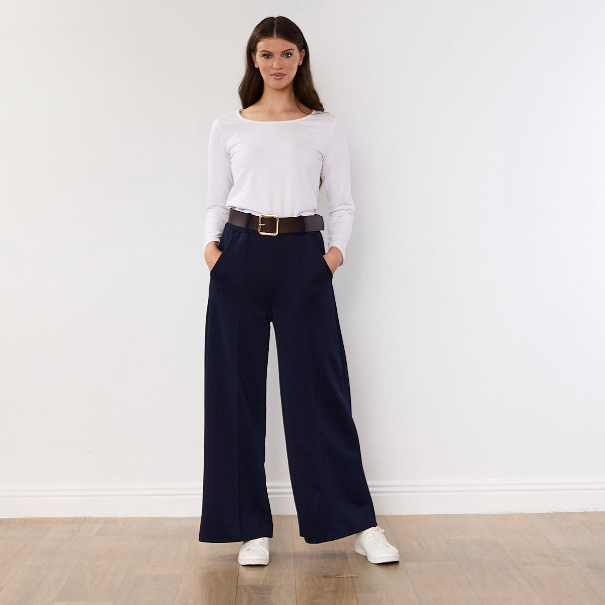 Ellana Trousers (Navy)