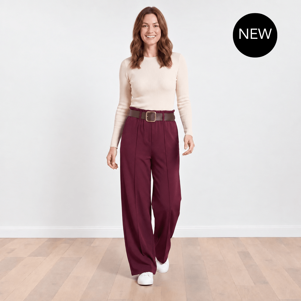 Ellana Trousers (Wine)