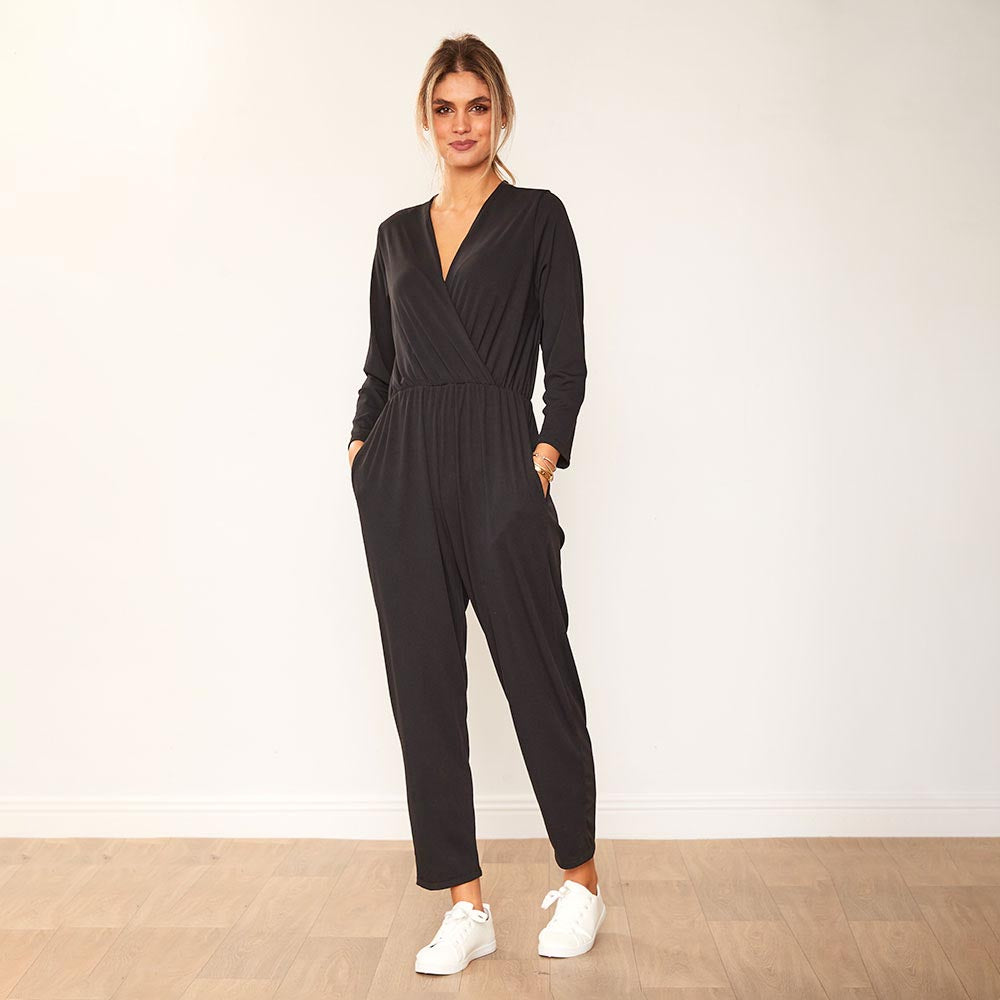 Emery Jumpsuit (Black)