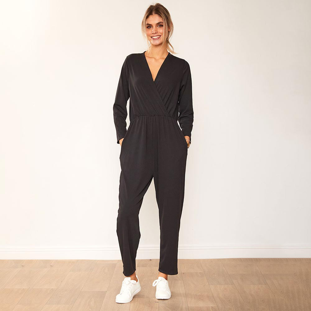 Emery Jumpsuit (Black)