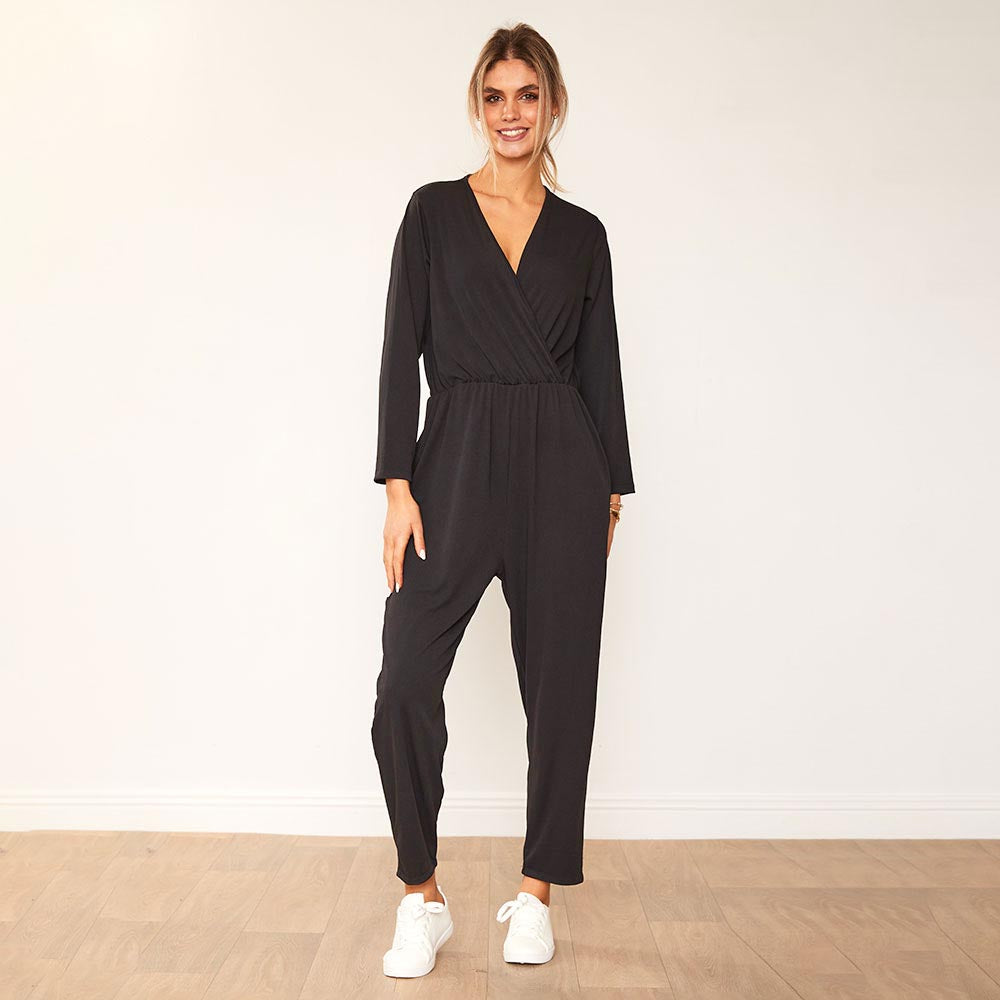 Emery Jumpsuit (Black)