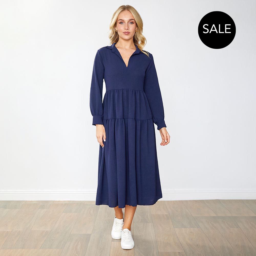 Emily Dress (Navy)
