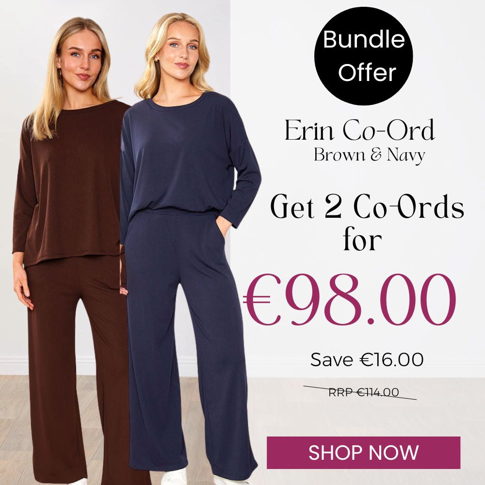 Erin Co-Ord  (Brown) &  (Navy) for €98.00