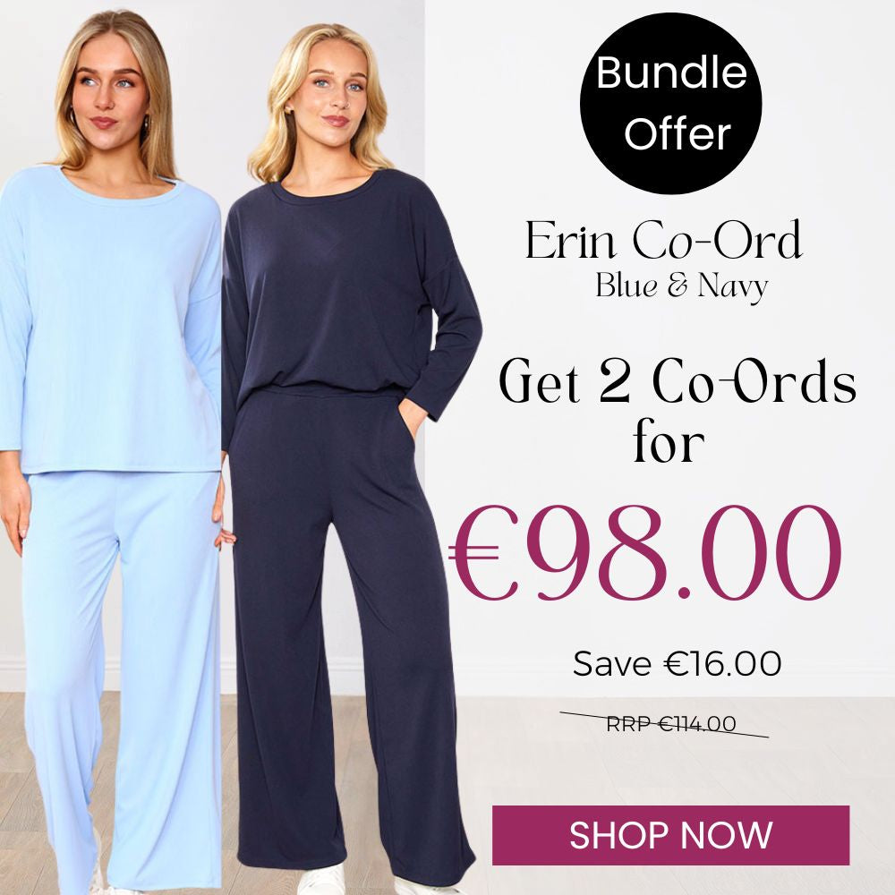 Erin Co-Ord  (Blue) &  (Navy) for €98.00