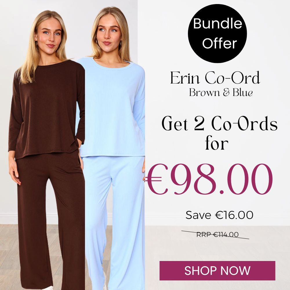 Erin Co-Ord  (Brown) &  (Blue) for €98.00